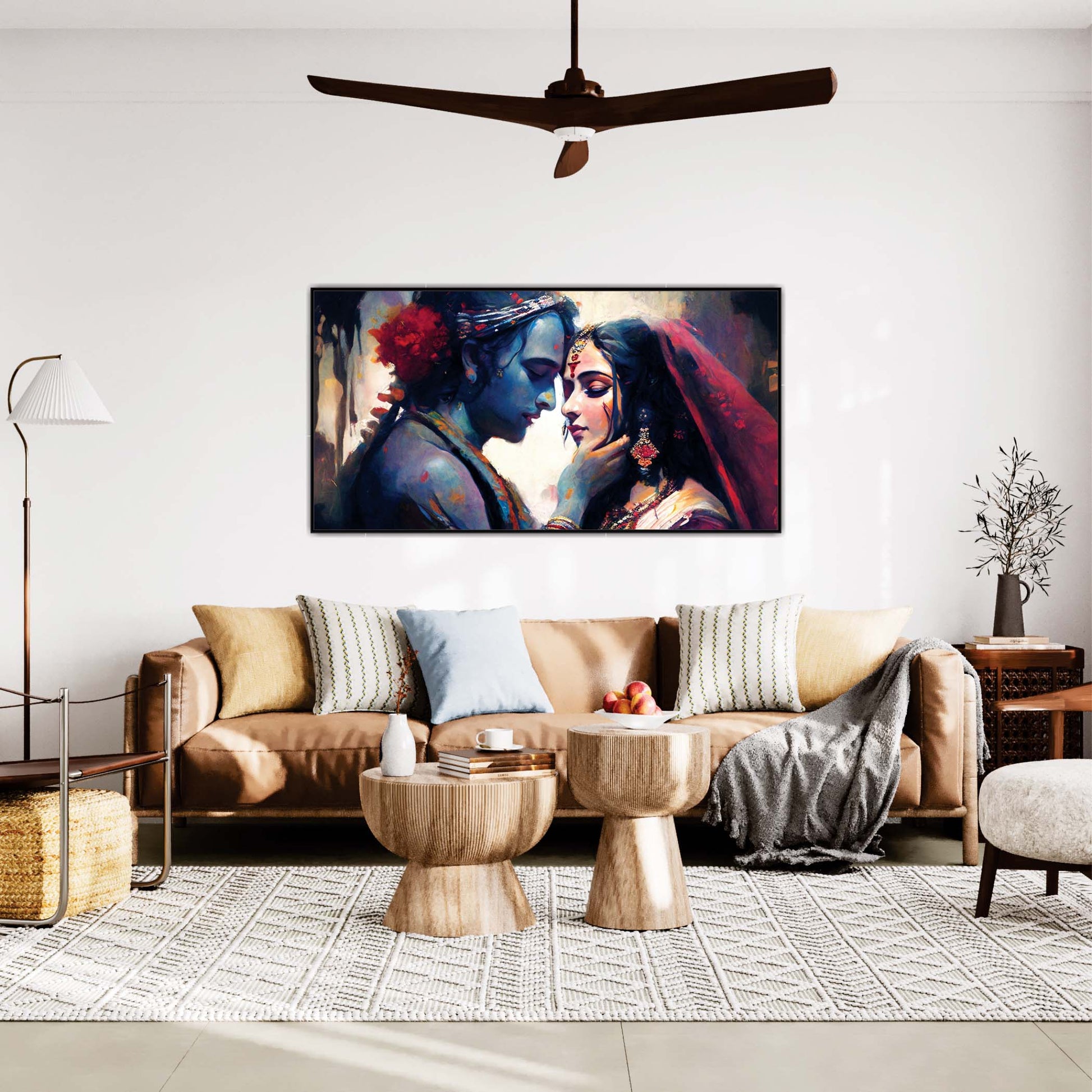 Divine Glance Canvas Wall Art.