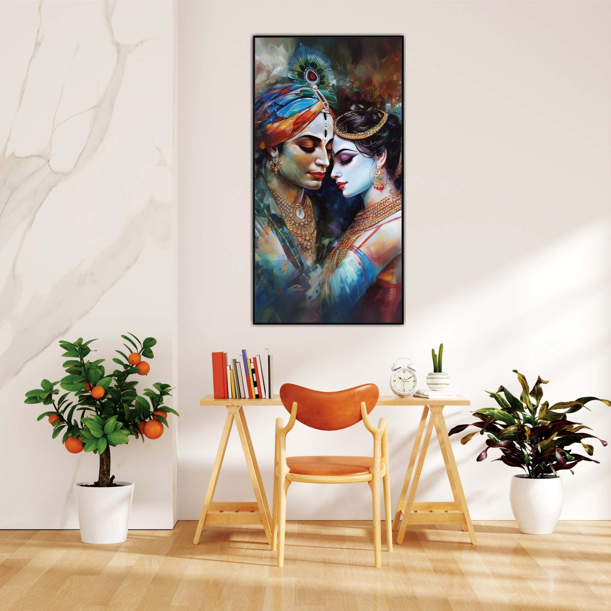 Harmony of Hearts Canvas Wall Art.