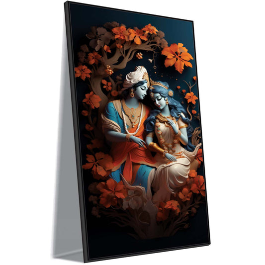 Blissful Union Canvas Wall Art.