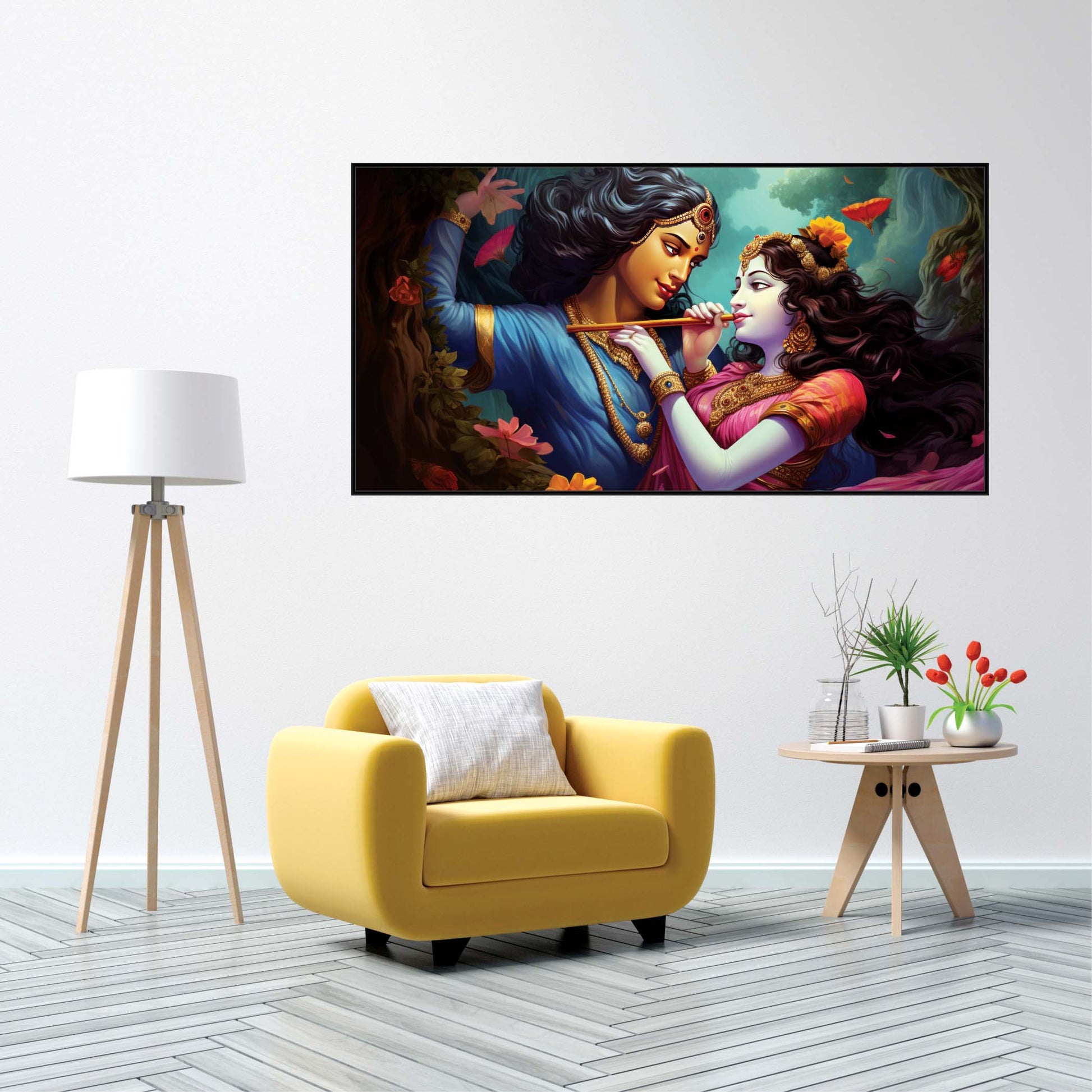 Enchanted Forest of Devotion Canvas Wall Art.