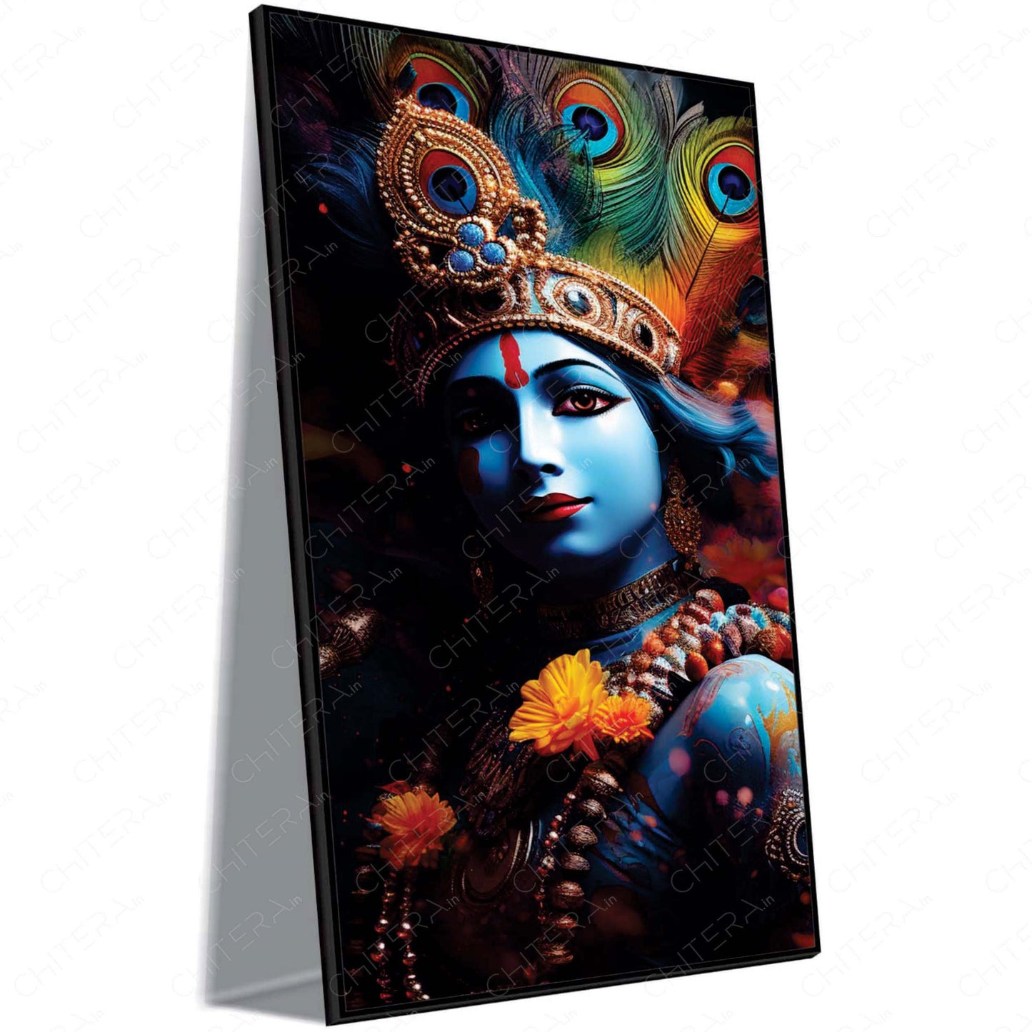 Krishna’s Grace Canvas Wall Art