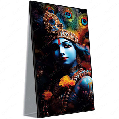 Krishna’s Grace Canvas Wall Art