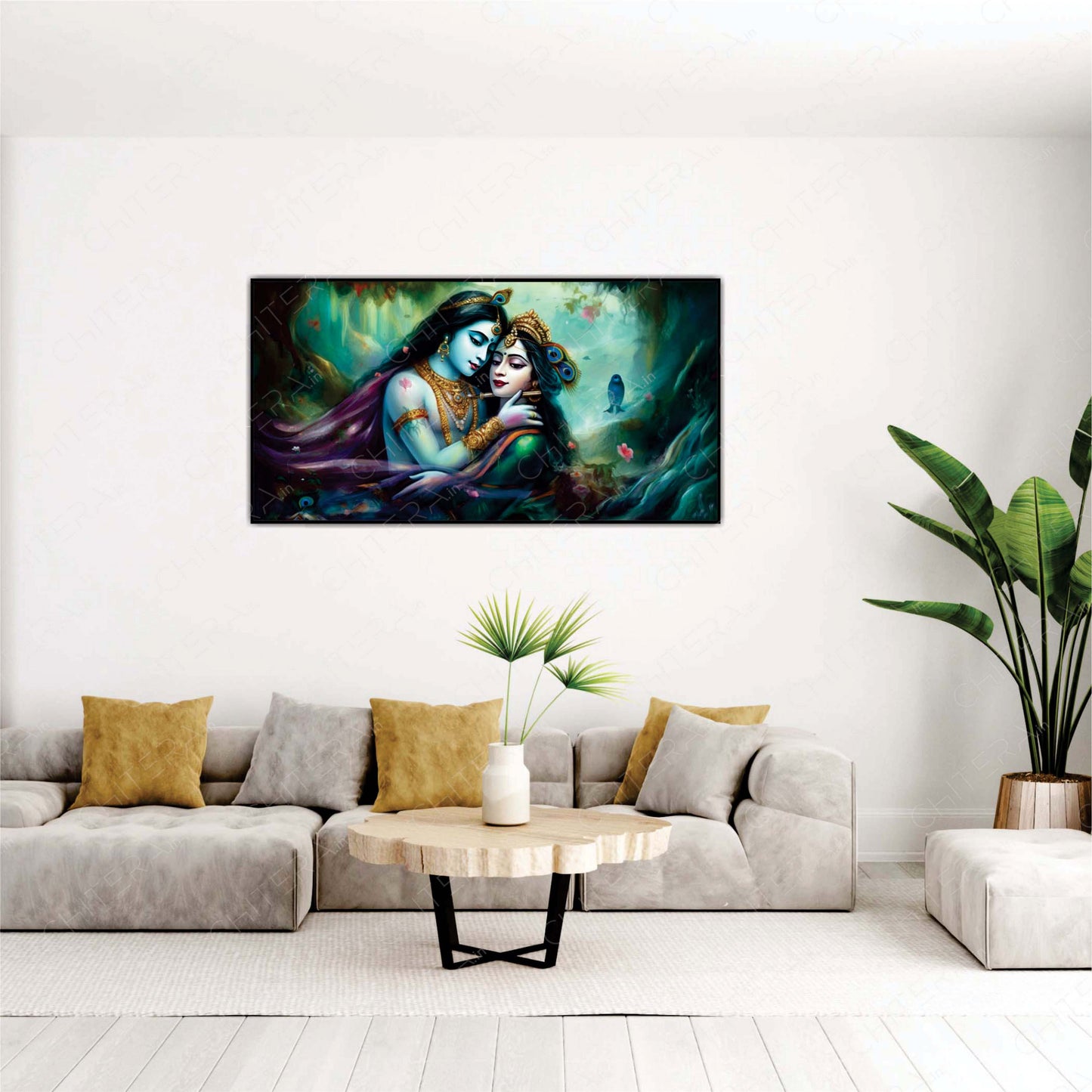 Radha Shyam Canvas Wall Art