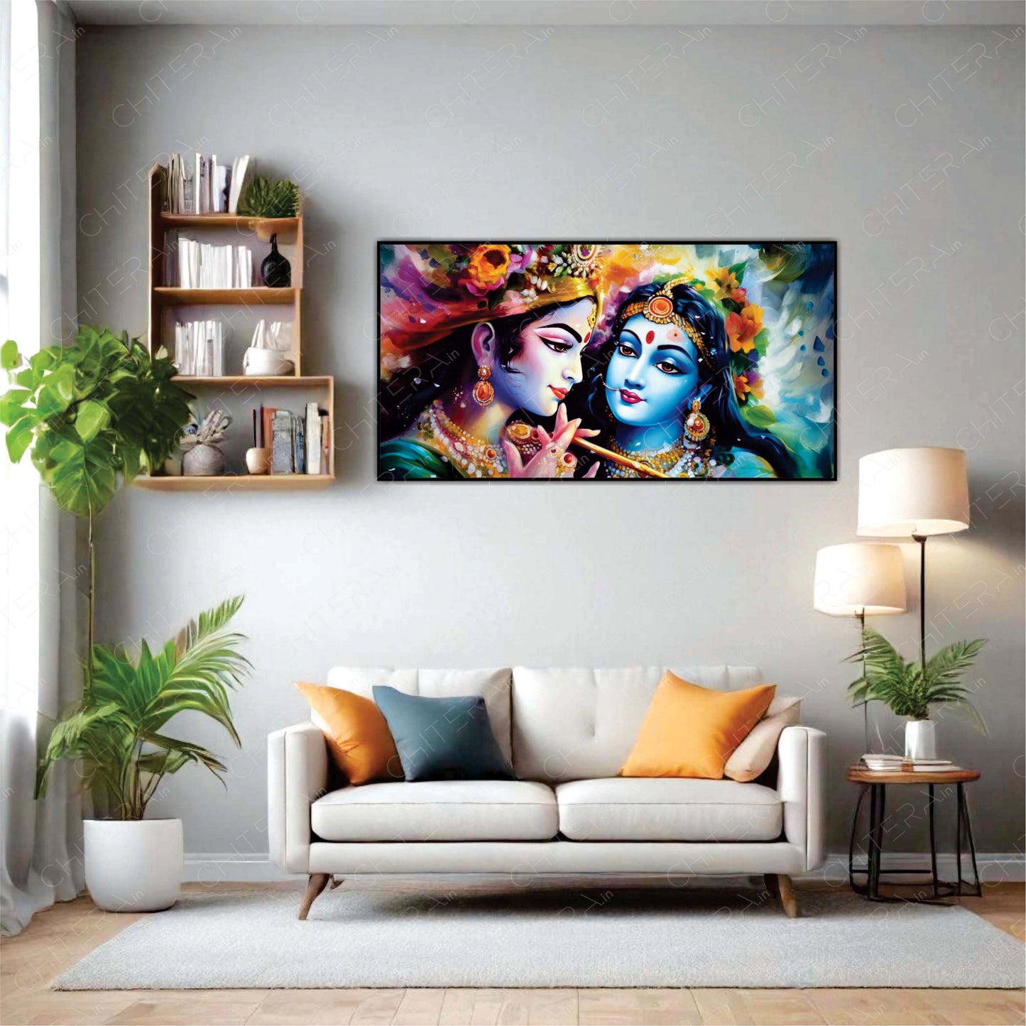 Divya Rasleela Canvas Wall Art