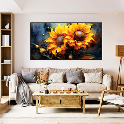 3D Flower art Canvas Print Wall Painting