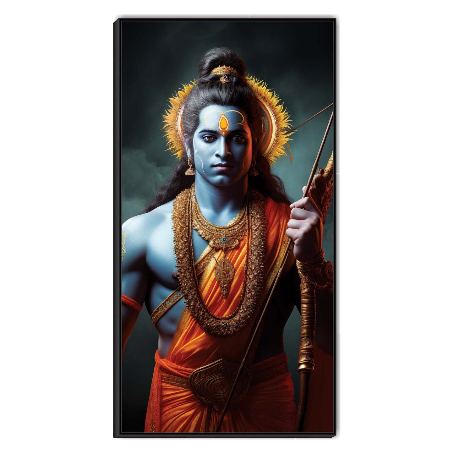 Maryada Purushottam Shri Ram’s Glory Canvas Wall Art
