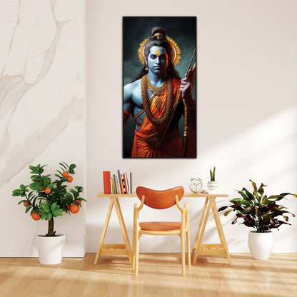 Maryada Purushottam Shri Ram’s Glory Canvas Wall Art