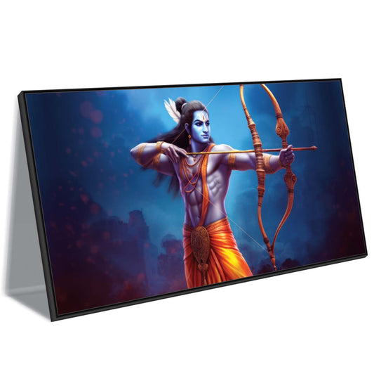 Divine Power of Lord Ram the Protector canvas wall art