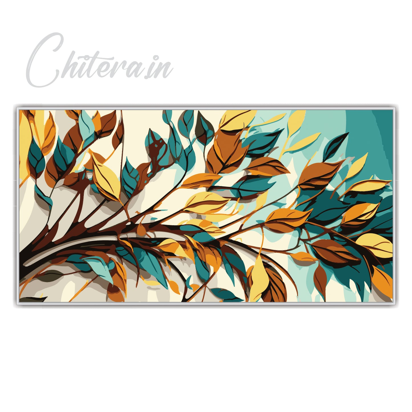 Autumn Petals Canvas Print Wall Painting