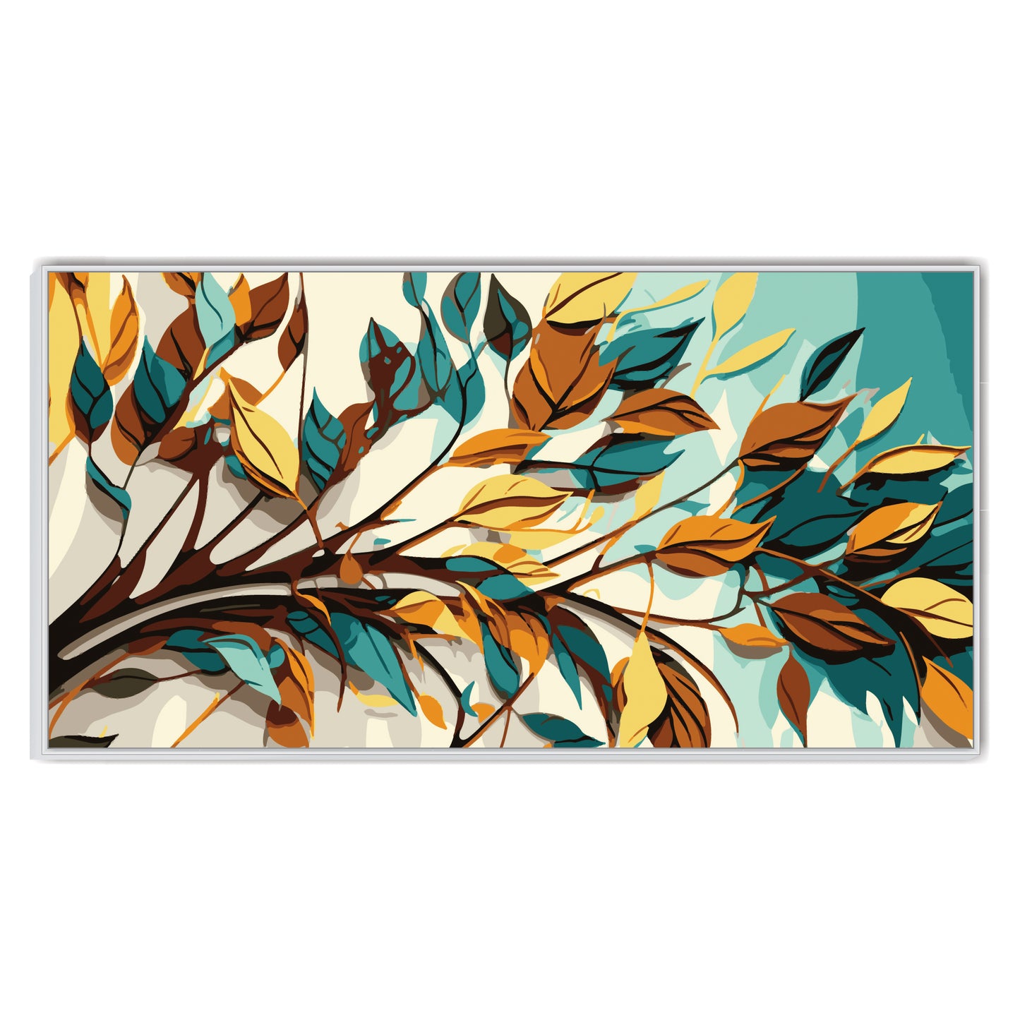 Autumn Petals Canvas Print Wall Painting