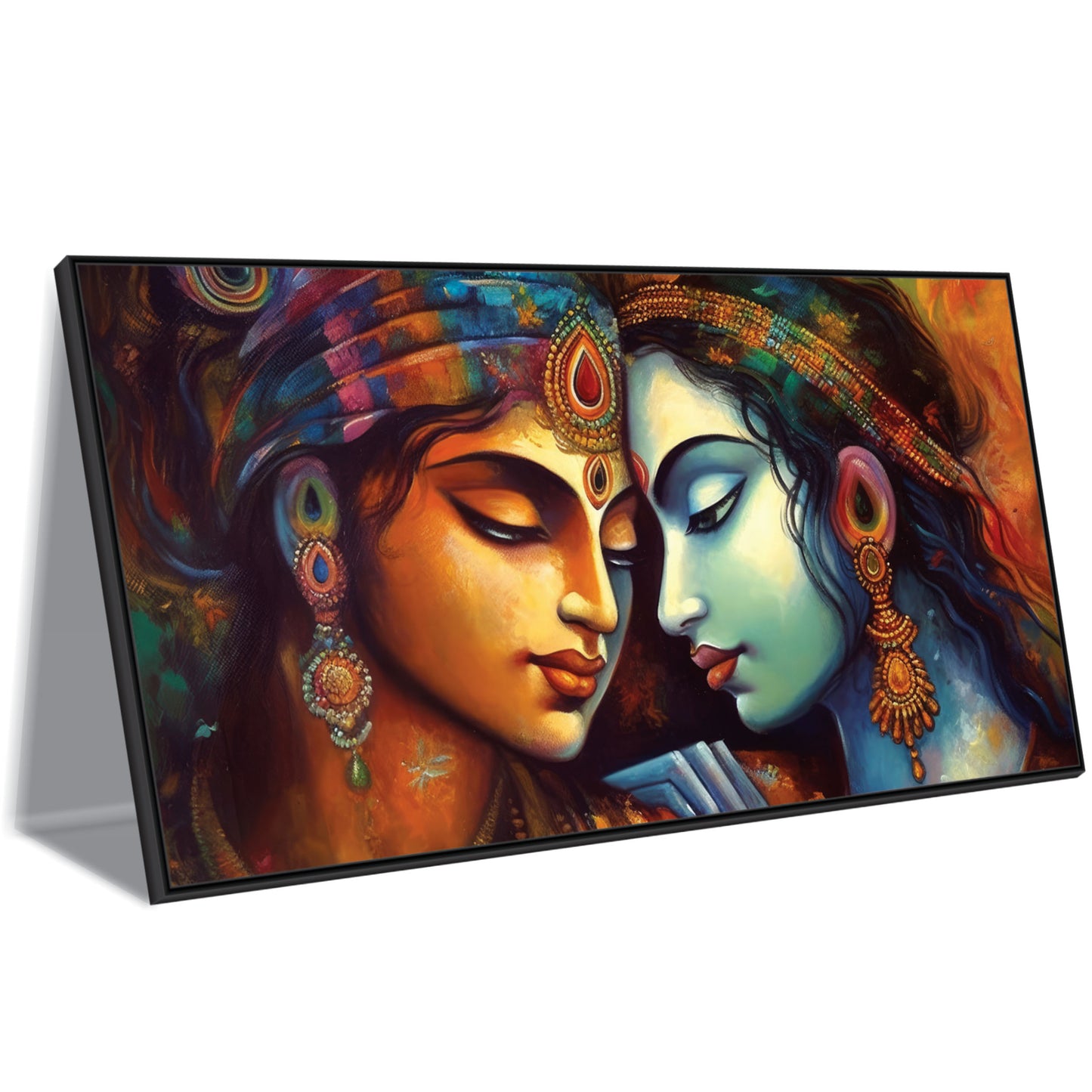 Radha Krishna art Canvas Print Wall Painting