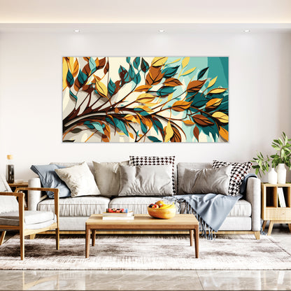 Autumn Petals Canvas Print Wall Painting