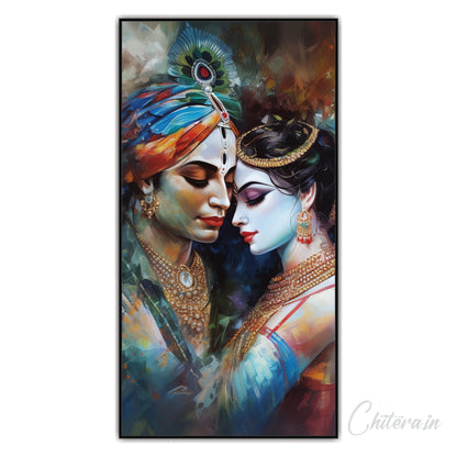 Radha Krishna Canvas Art Painting