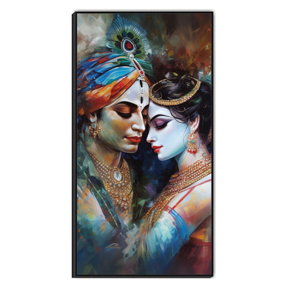 Radha Krishna Canvas Art Painting