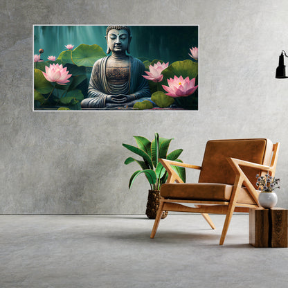 Lord Buddha Canvas Art Canvas Print Wall Painting