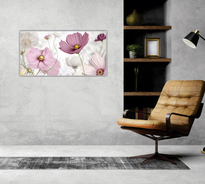 3D Flower Canvas Art Wall Painting