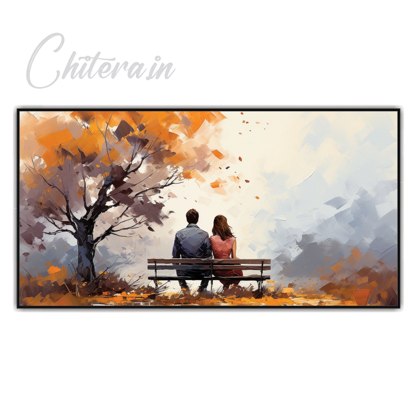 Brightly Colored Art Canvas Print Wall Painting