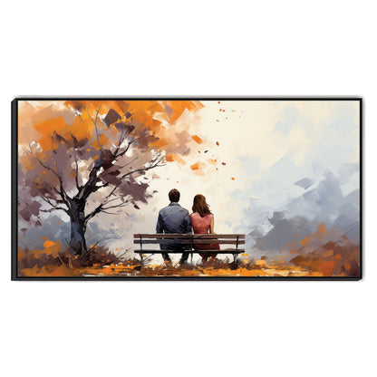 Brightly Colored Art Canvas Print Wall Painting