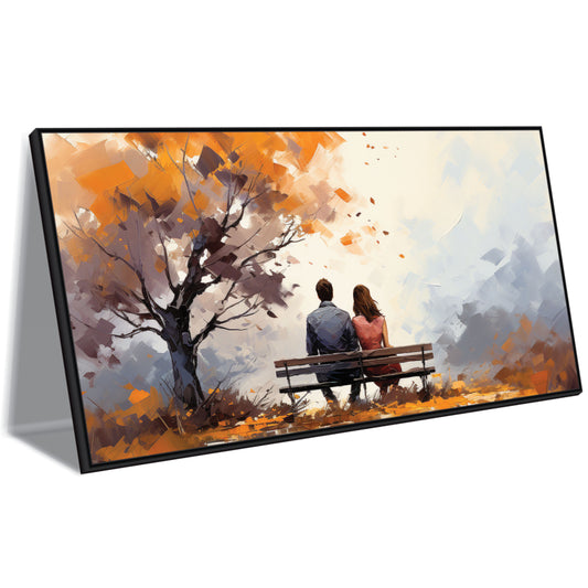 Brightly Colored Art Canvas Print Wall Painting