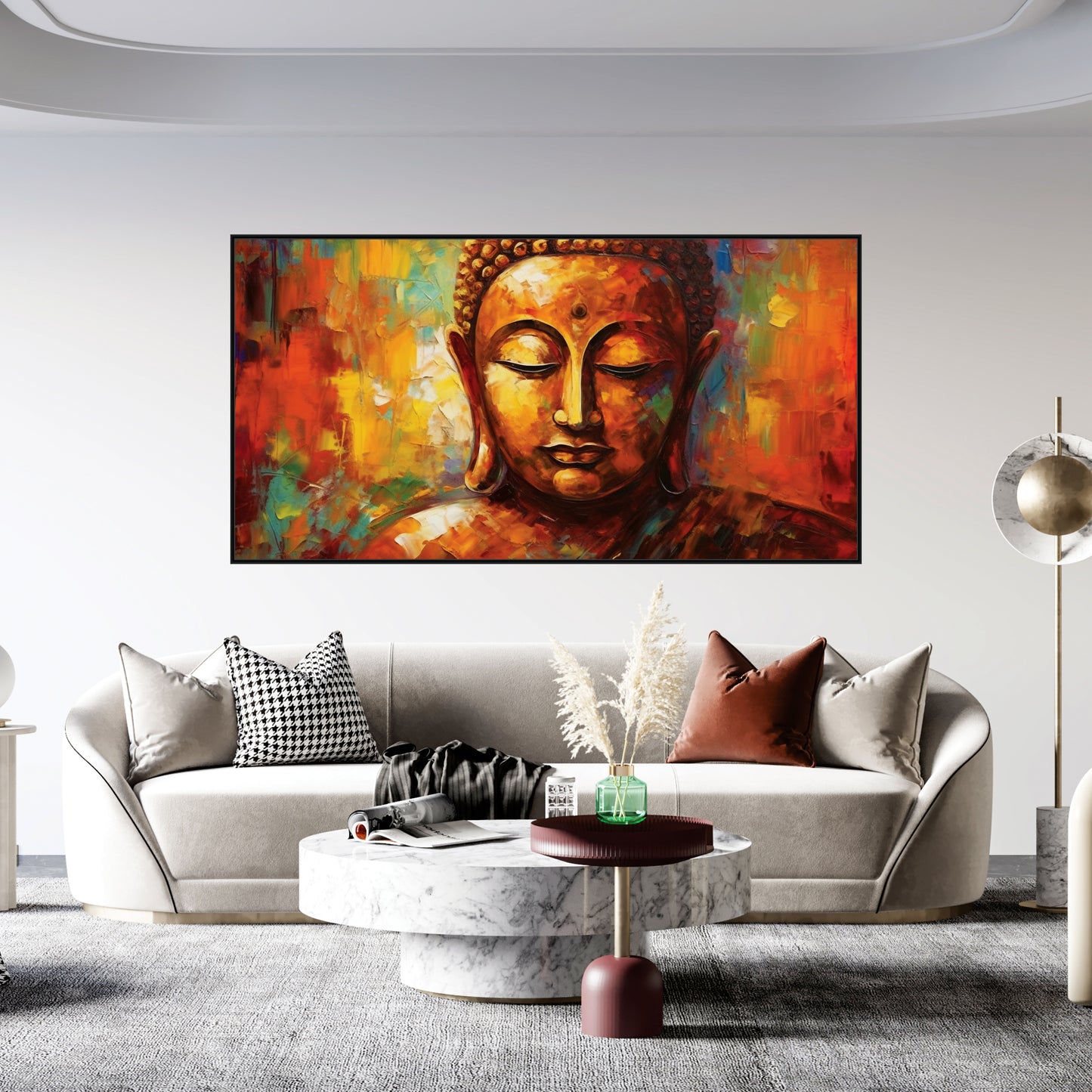 Lord Buddha Canvas Art Canvas Print Wall Painting