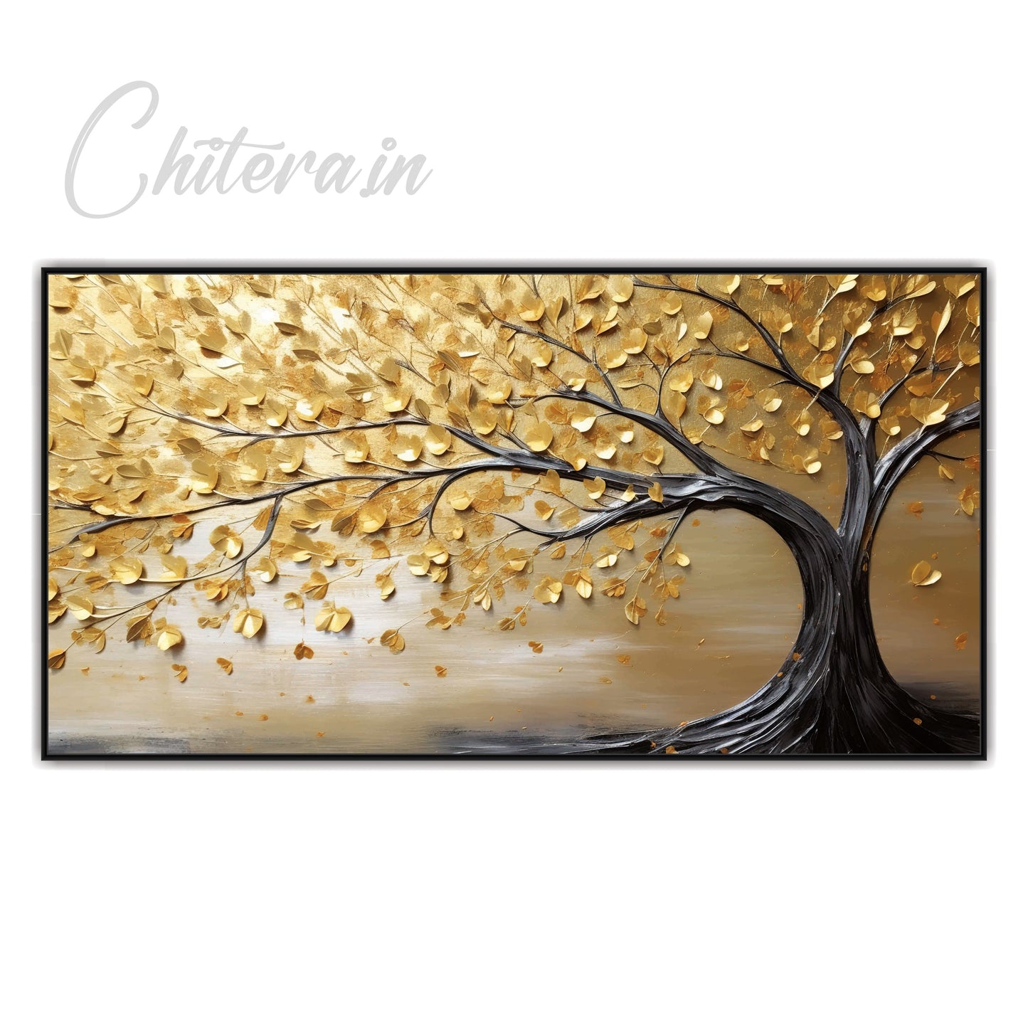 3D Tree Flower art Canvas Print Wall Painting