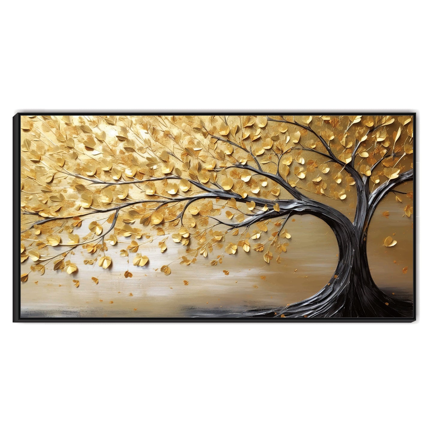 3D Tree Flower art Canvas Print Wall Painting