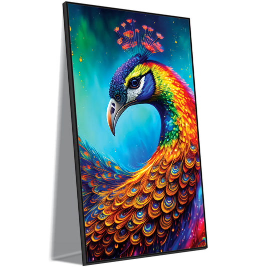 Peacock Canvas art Print Wall Painting