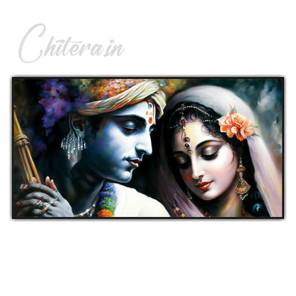 Radha Krishna Canvas art Wall Painting