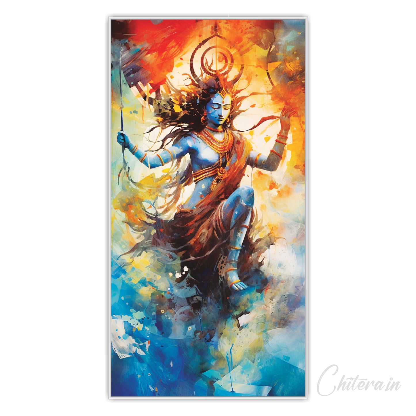 Lord Shiva Canvas Print Wall Painting