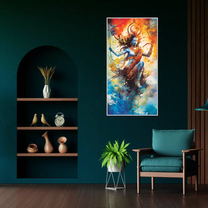 Lord Shiva Canvas Print Wall Painting